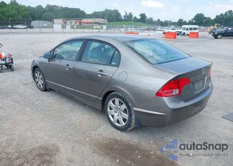 2008 Honda Civic Lx из США, поврежденный, VIN 1HGFA16558L040957